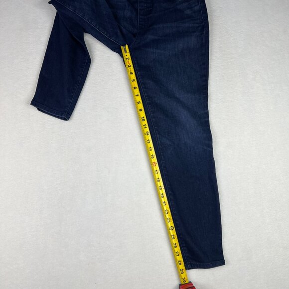 Eileen Fisher Pull On Jeggings Curvy - Blue Size Medium - Picture 5 of 8